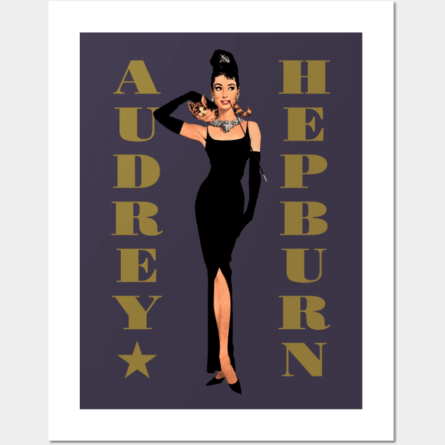 Audrey Hepburn Wall Art by PLAYDIGITAL2020